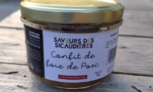 CONFIT DE FOIE DE PORC (180G)