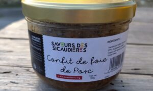 CONFIT DE FOIE DE PORC (350G)