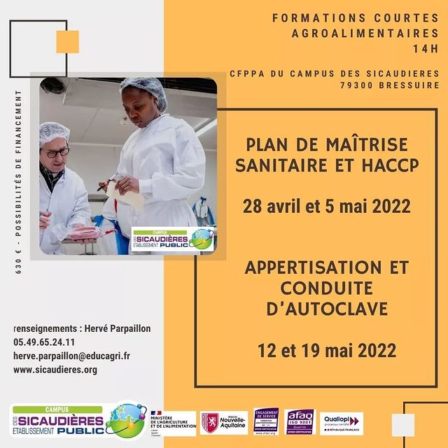 Formations courtes en Agroalimentaire